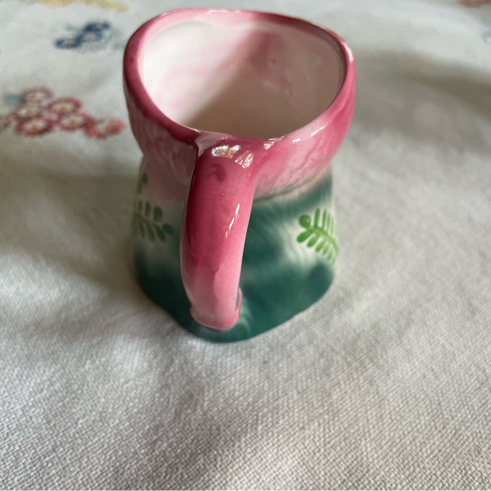 Vintage Sarsaparilla Deco Design 1982 Pink Flamingo Creamer. 3"Tall x 4" Wide - Picture 5 of 14
